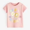 Next Mid Pink Best Friends Short Sleeve Cotton T-Shirt (3mths-7yrs) -Angel & Rocket Shop C93012s
