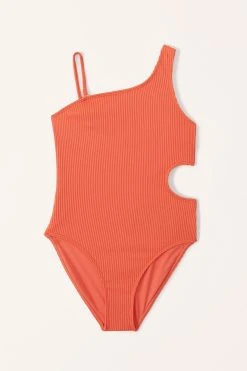 Abercrombie & Fitch Asymmetric Cutout Swimsuit