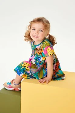 Next Short Sleeve Cotton Jersey Dress (3mths-7yrs) -Angel & Rocket Shop C97 580s3