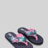 Animal Kids Dark Blue Swish Flip Flops 1 Animal Kids Dark Blue Swish Flip Flops -Angel & Rocket Shop C98291s