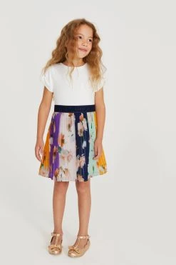 Baker By Ted Baker Pleated Mockable Dress