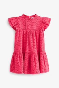 Mint Velvet Broderie Dress -Angel & Rocket Shop D00 185s4