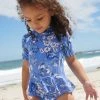 Next Blue/White Floral 2 Piece Sunsafe Swim Suit (3mths-7yrs) 1 Next Blue/White Floral 2 Piece Sunsafe Swim Suit (3mths-7yrs) -Angel & Rocket Shop D02 465s