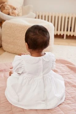 Next Woven Collared Prom Dress (0mths-2yrs) 8 Next Woven Collared Prom Dress (0mths-2yrs) -Angel & Rocket Shop D08 447s2