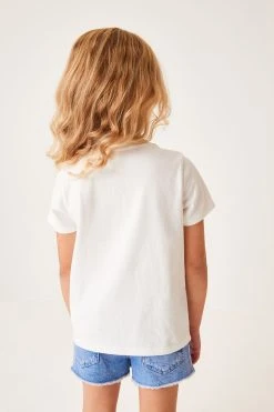 Next Short Sleeve Sequin T-Shirt (3-16yrs) -Angel & Rocket Shop D09 229s3