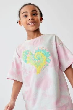 Next Short Sleeve Sequin T-Shirt (3-16yrs)