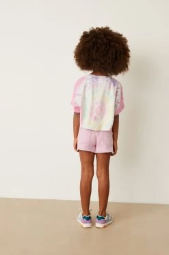Next Pink/Purple Boxy Tie Dye Cosmic T-Shirt (3-16yrs) -Angel & Rocket Shop D09236s3