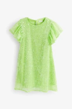 Next Sequin Dress (3-16yrs) -Angel & Rocket Shop D15 100s4