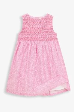 Jojo Maman Bebe JoJo Maman Bébé Girls' Bud Smocked Dress -Angel & Rocket Shop D18707s2