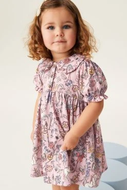 Next Short Sleeve Tea Dress (3mths-7yrs) -Angel & Rocket Shop D23 453s4