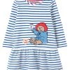 Joules Blue Dazzle Paddington Organically Grown Cotton Artwork Dress 2 Joules Blue Dazzle Paddington Organically Grown Cotton Artwork Dress -Angel & Rocket Shop D24863s