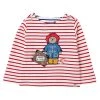 Joules Red Harbour Artwork Paddington Long Sleeve T-Shirt -Angel & Rocket Shop D24881s