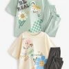 Next Green Graffiti Jogger Pyjamas 2 Packs (3-16yrs) 1 Next Green Graffiti Jogger Pyjamas 2 Packs (3-16yrs) -Angel & Rocket Shop D38495s