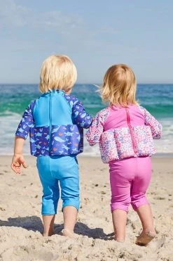 Jojo Maman Bebe JoJo Maman Bébé Kids' Print Sun Protection Float Suit -Angel & Rocket Shop D41003s6