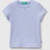 Benetton Ribbed Stripe T-Shirt