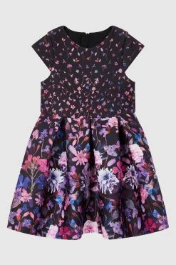 Reiss Serafina Scuba Floral Printed Dress -Angel & Rocket Shop D43728s2