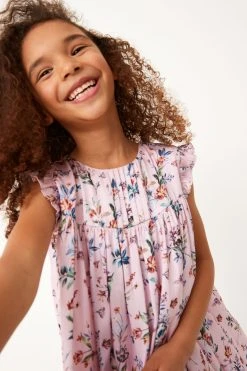 Next Ruffle Satin Dress (3mths-16yrs) -Angel & Rocket Shop D44 005s4