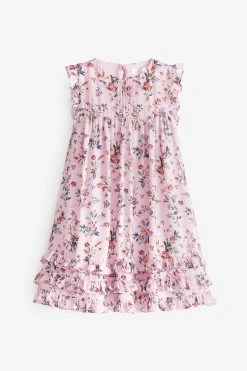 Next Ruffle Satin Dress (3mths-16yrs) -Angel & Rocket Shop D44 005s5