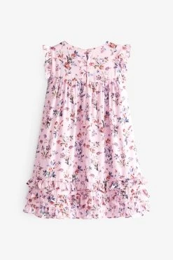 Next Ruffle Satin Dress (3mths-16yrs) -Angel & Rocket Shop D44 005s6