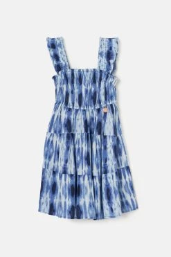 Angel & Rocket Blue Etta Tie Dye Dress -Angel & Rocket Shop D47149s4