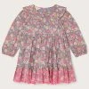Monsoon Baby Grey Ditsy Broderie Dress 2 Monsoon Baby Grey Ditsy Broderie Dress -Angel & Rocket Shop D47787s