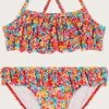Monsoon Red Ditsy Ruffle Bikini Set 2 Monsoon Red Ditsy Ruffle Bikini Set -Angel & Rocket Shop D47816s