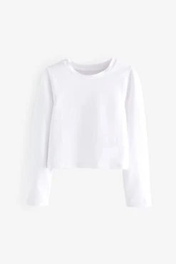 Next Long Sleeve Boxy T-Shirt (3-16yrs)