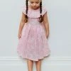 Trotters London Pink Liberty Betsy Boo Willow Cotton Sun Dress -Angel & Rocket Shop D49350s