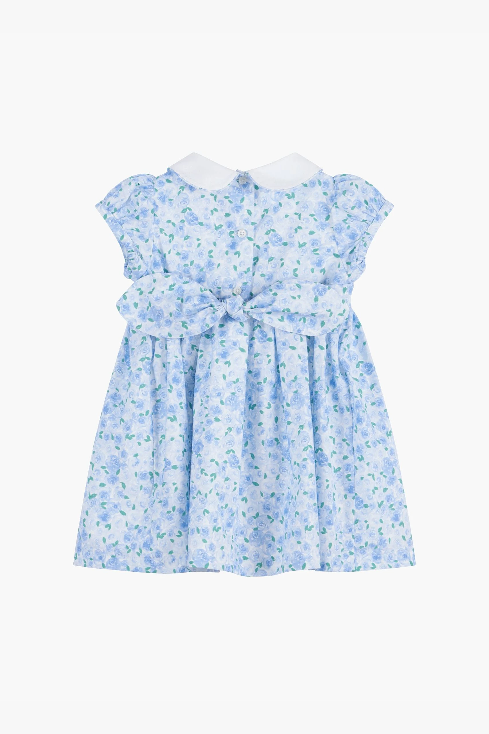 Trotters London Little Blue Rosie Smocked Dress 5 Trotters London Little Blue Rosie Smocked Dress - Image 3