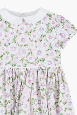 Trotters London Pink Catherine Daisy Dress -Angel & Rocket Shop D49380s4
