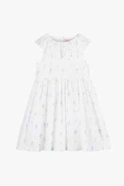 Trotters London Francis Willow Cotton Sun White Dress 11 Trotters London Francis Willow Cotton Sun White Dress -Angel & Rocket Shop D49383s4