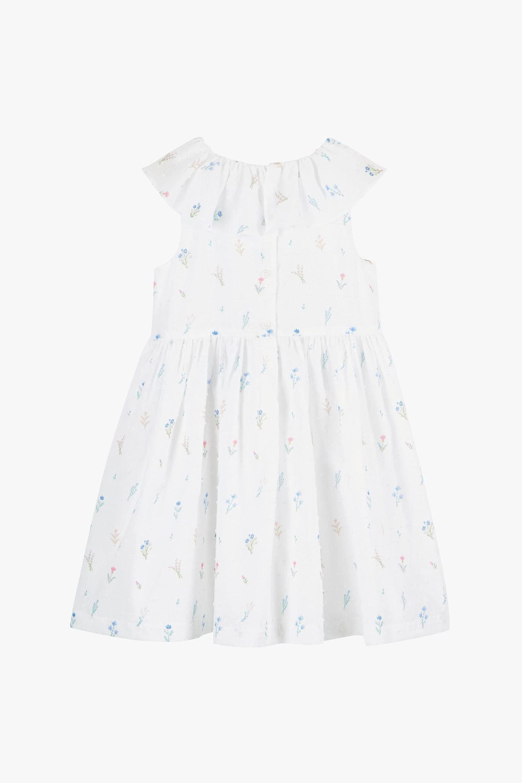 Trotters London Francis Willow Cotton Sun White Dress 7 Trotters London Francis Willow Cotton Sun White Dress - Image 5