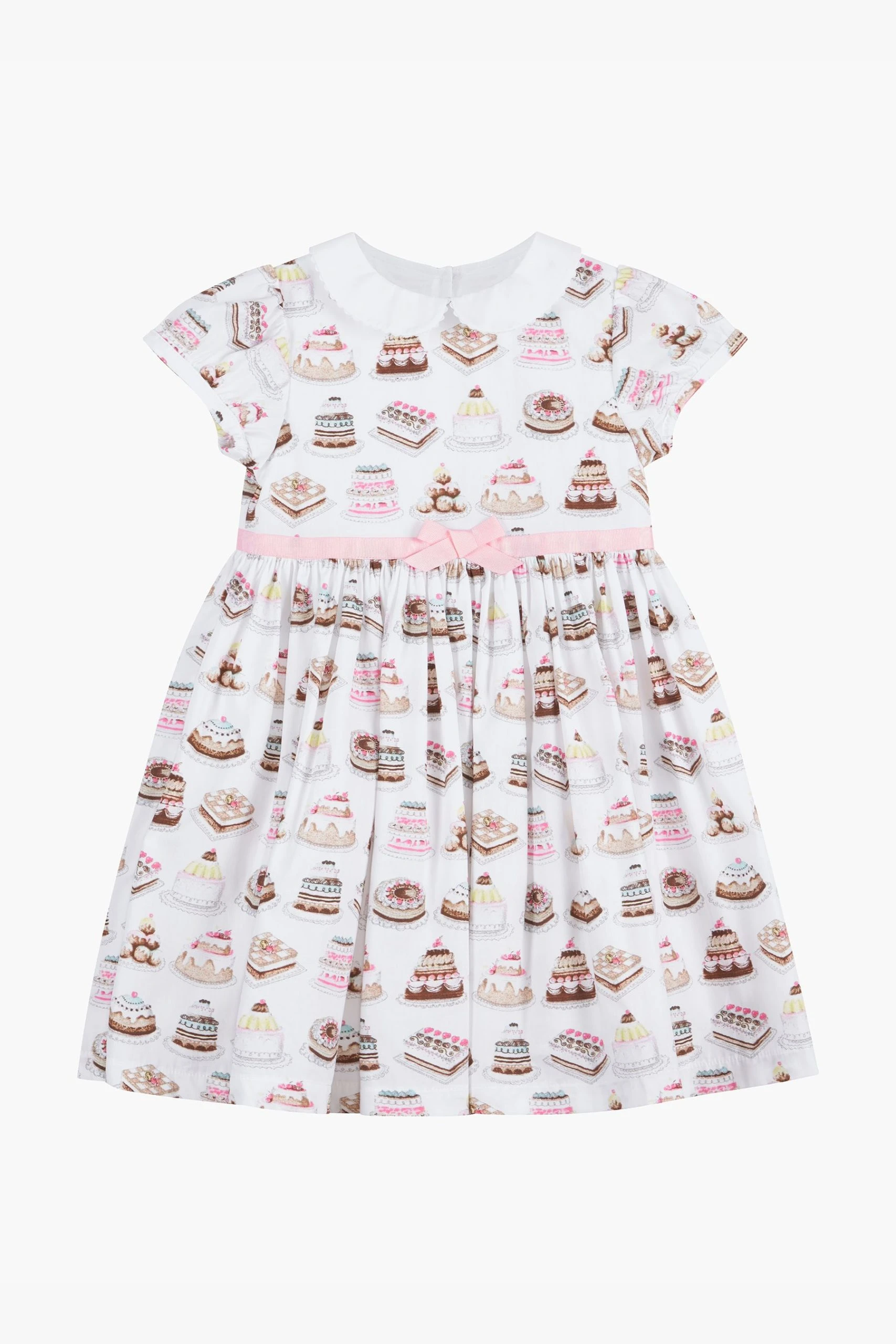 Trotters London White Cake Party Cotton Dress 5 Trotters London White Cake Party Cotton Dress - Image 3