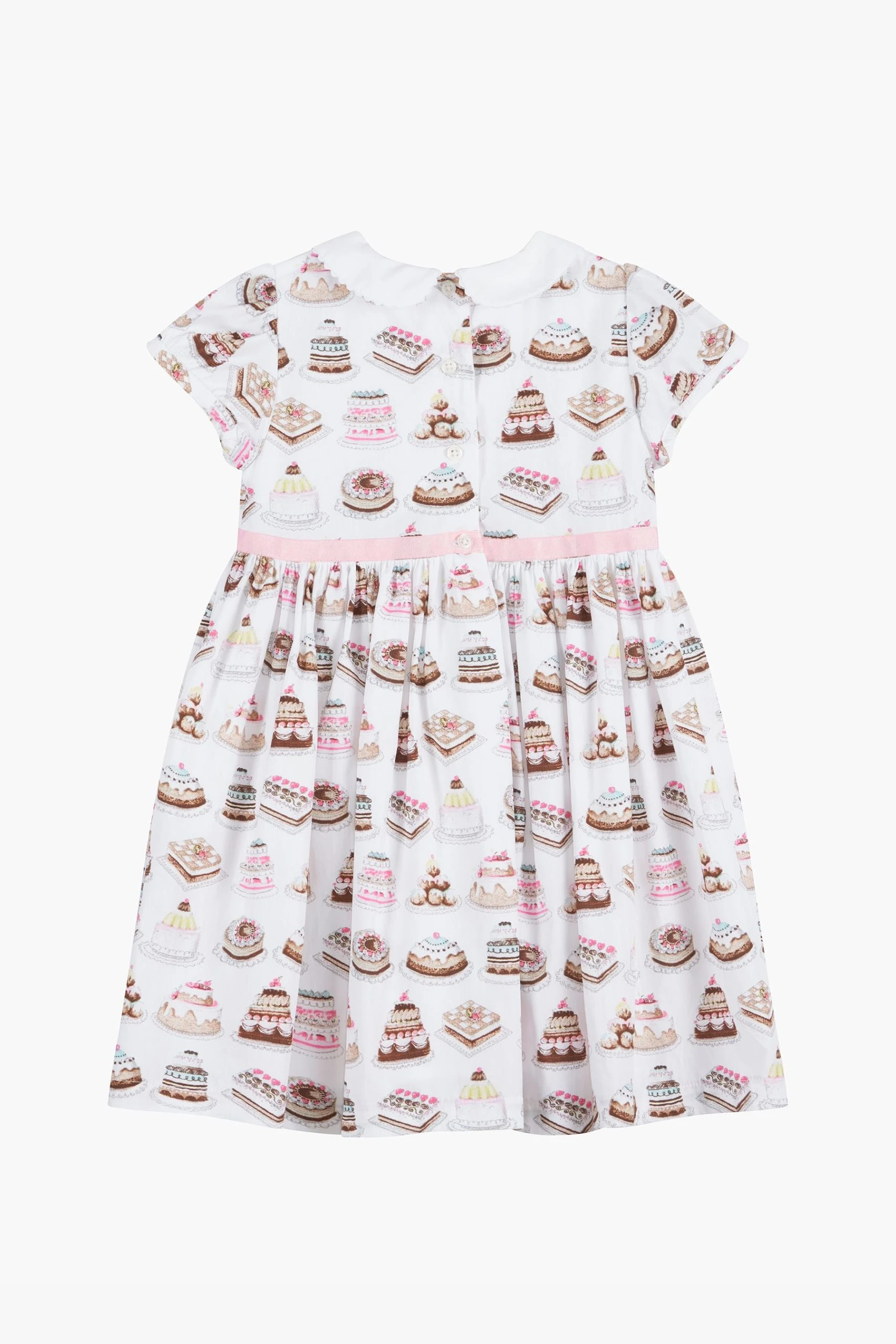 Trotters London White Cake Party Cotton Dress 6 Trotters London White Cake Party Cotton Dress - Image 4