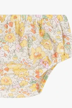 Trotters London Little Liberty Yellow Betsy Cotton My First Duck Dress -Angel & Rocket Shop D50886s7