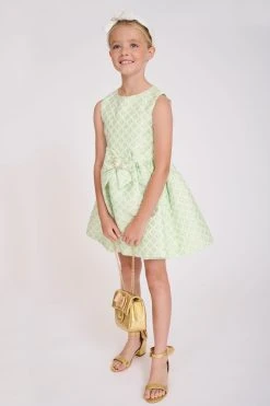 Angels Face Angel's Face Ursula Green Heart Bow Dress