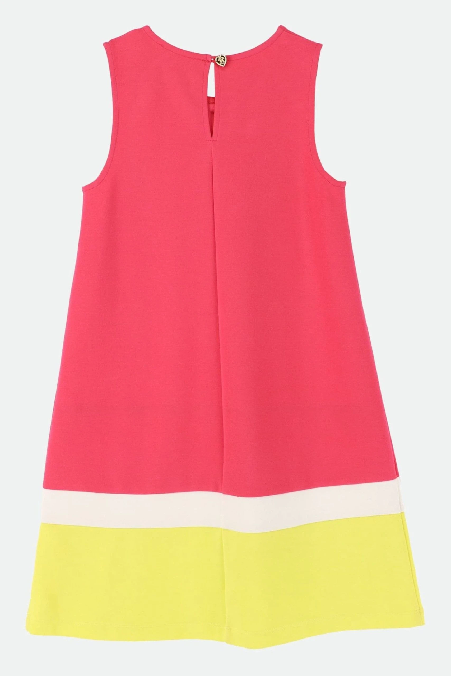 Angels Face Monday Rose Pink Colourblock Dress 5 Angels Face Monday Rose Pink Colourblock Dress - Image 3