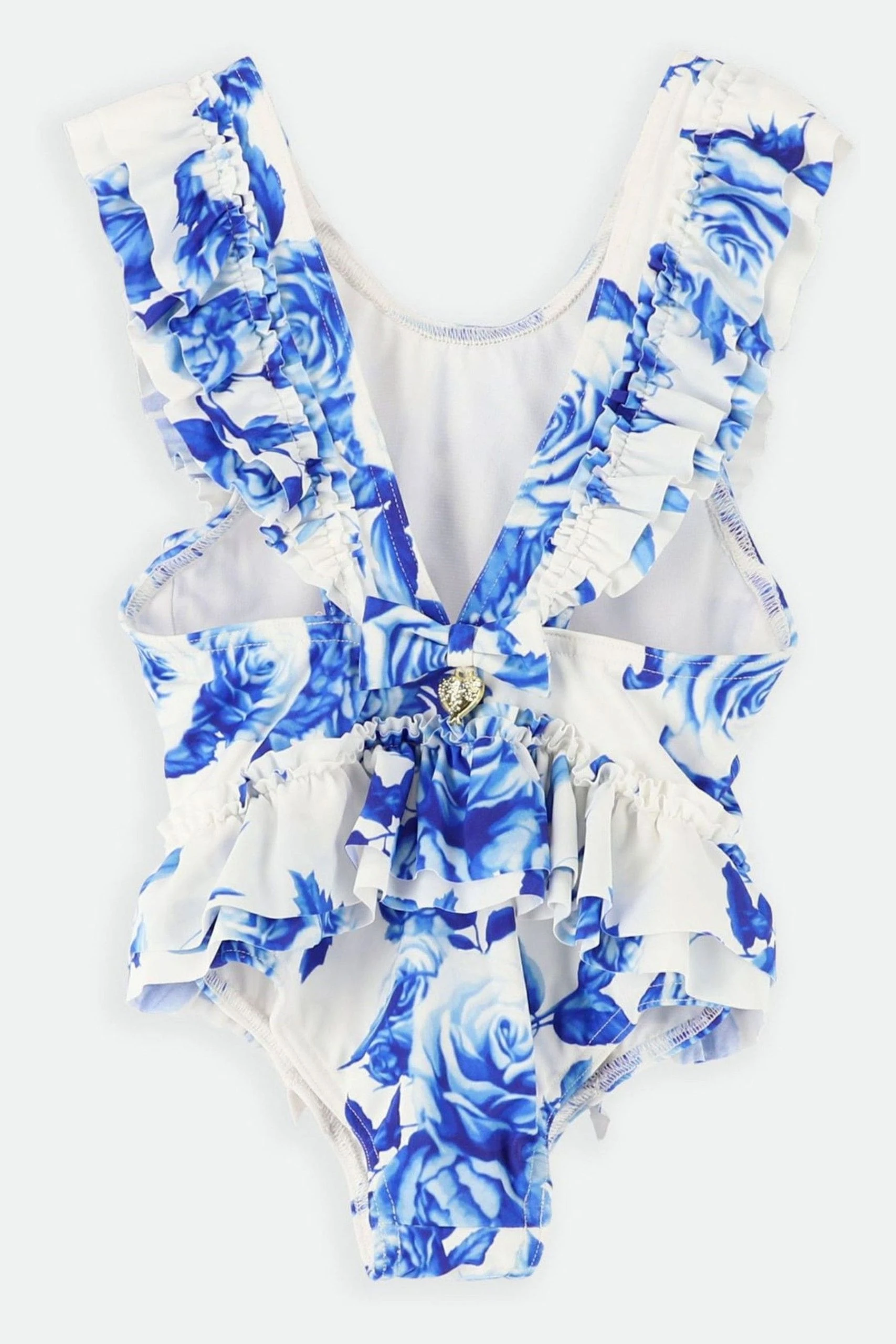 Angels Face Faro Blue Flower Swimsuit 5 Angels Face Faro Blue Flower Swimsuit - Image 3