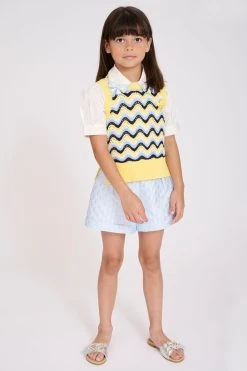 Angels Face Angel's Face Lemon Yellow Britta Sleeveless Top
