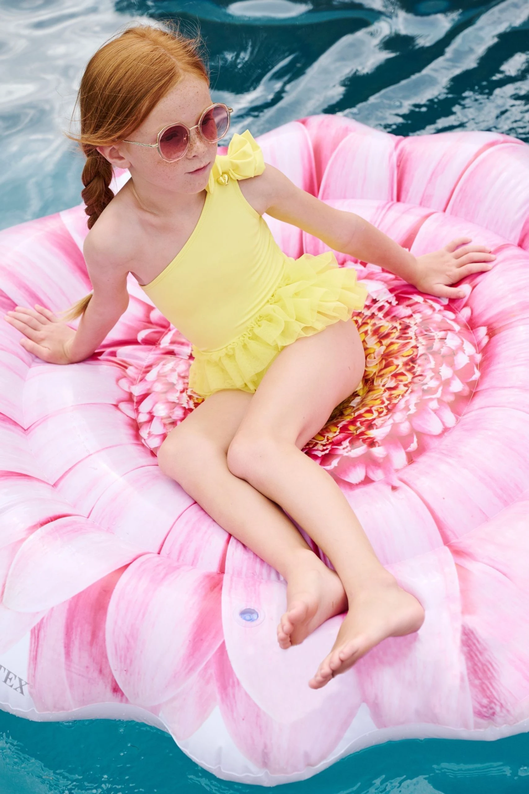 Angels Face Angel's Face Lemon Yellow Galina One Shoulder Swimsuit 3 Angels Face Angel's Face Lemon Yellow Galina One Shoulder Swimsuit