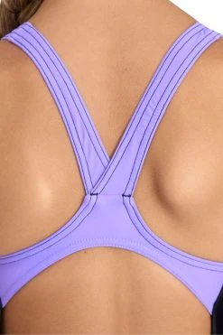 Arena Girls Parrot V-Back Black Swimsuit -Angel & Rocket Shop D51915s4