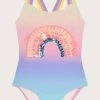Monsoon Ombre Rainbow Swimsuit 2 Monsoon Ombre Rainbow Swimsuit -Angel & Rocket Shop D53190s
