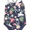 Roxy Navy Blue Vacay For Life Printed Swimsuit 2 Roxy Navy Blue Vacay For Life Printed Swimsuit -Angel & Rocket Shop D55573s