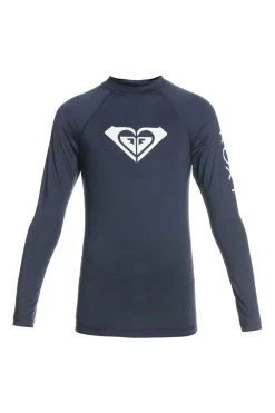 Roxy Blue Whole Hearted Long Sleeve Rash Vest