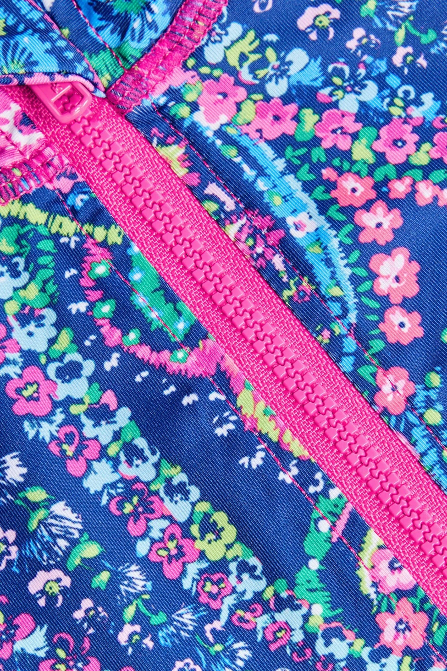 Monsoon Blue Paisley Zip Top With UPF50+ Protection 4 Monsoon Blue Paisley Zip Top With UPF50+ Protection - Image 2