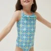 Fat Face FatFace Floral Swimsuit -Angel & Rocket Shop D61 408s