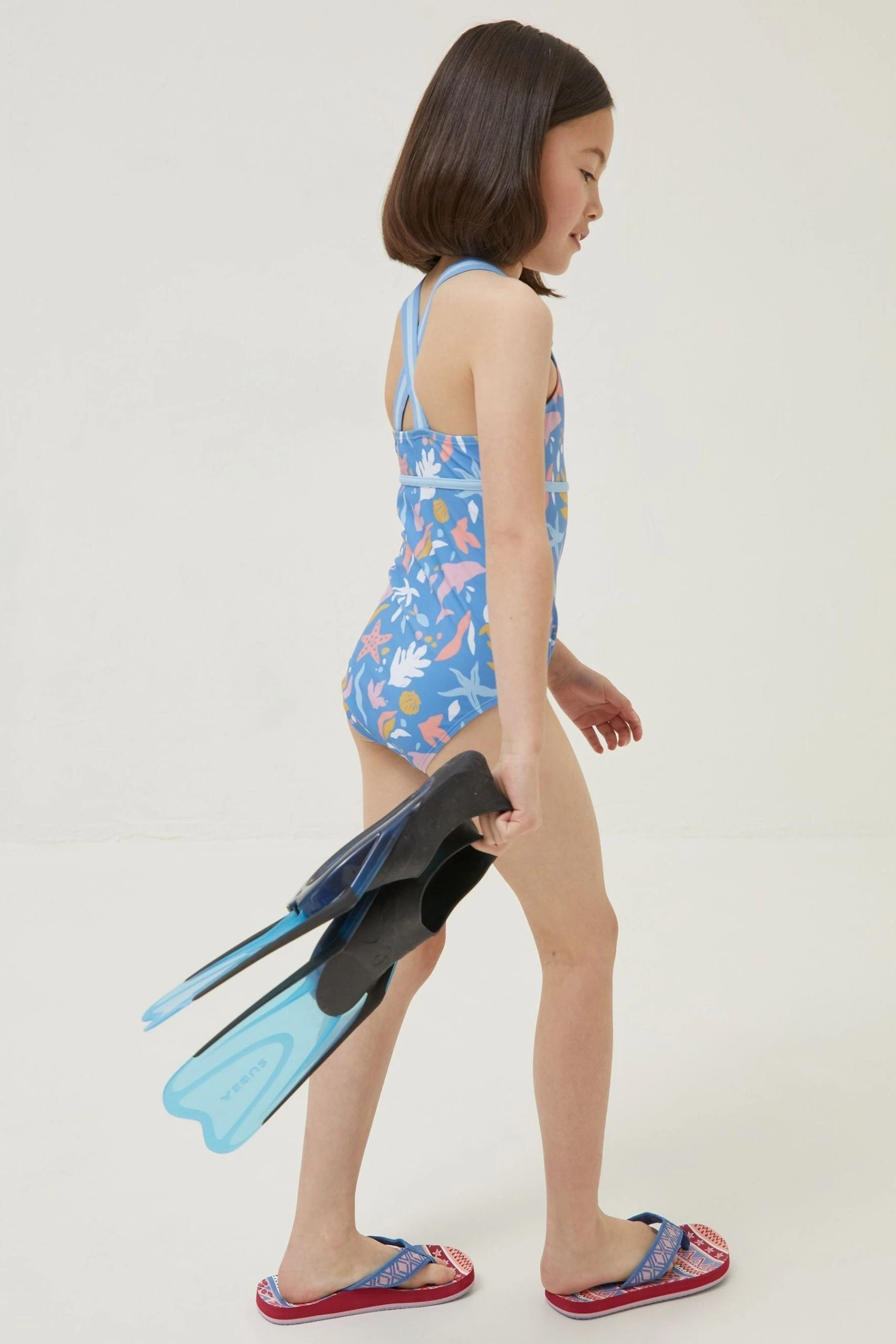 Fat Face FatFace Sea Scape Swimsuit 4 Fat Face FatFace Sea Scape Swimsuit - Image 2