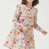 Fat Face FatFace Red Grace Blooms Dress -Angel & Rocket Shop D61 430s