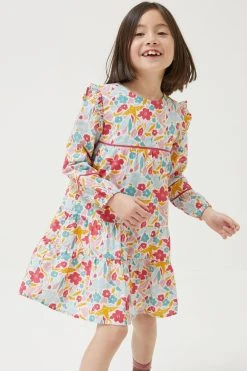 Fat Face FatFace Red Grace Blooms Dress