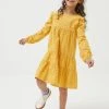 Fat Face FatFace Yellow Grace Dress -Angel & Rocket Shop D61427s